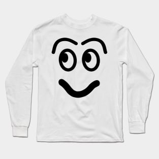 Funny face - smiley. Long Sleeve T-Shirt